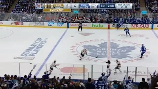 2018 Stanley Cup. R1, G3. Bruins vs Maple Leafs. Apr 16, 2018