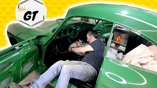 How To Pull a Restored Wire Harness Through a PORSCHE 356