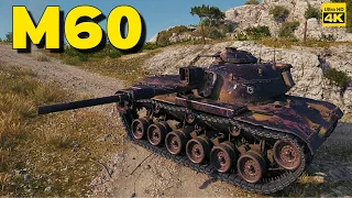 World of Tanks 4 Kills 10k damage M60 | 4K Video | - My battle My rules