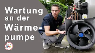 Was wird bei der Wartung einer Wärmepumpe gemacht?