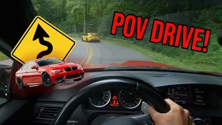 POV Driving a LOUD E92 M3 on Curvy Roads!