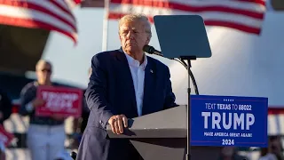 Trump holds first 2024 campaign rally in Waco, Texas