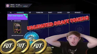 how to get UNLIMITED FIFA 21 DRAFT TOKENS EASY!!!!! (TUTORIAL)