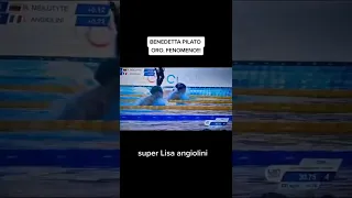 BENEDETTA PILATO VINCE ORO 100 RANA MONDIALI ROMA