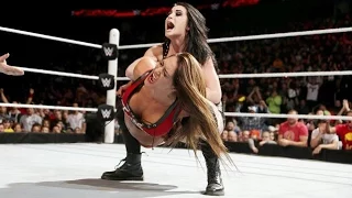 WWE RAW 03.02.15 Diva's Championship Match: Paige vs. Nikki Bella (720p)