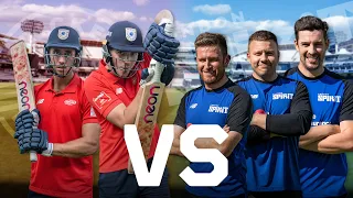 VILLAGE CRICKETERS vs PROFESSIONAL CRICKETERS! Can we survive?