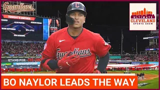 Bo Naylor hits two home runs in the Cleveland Guardians 5-1 win over the Kansas City Royals