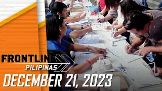 FRONTLINE PILIPINAS LIVESTREAM | December 21, 2023