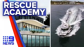 Marine rescue training academy opens in Sydney | Nine News Australia