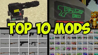 Top 10 Minecraft Mods 1.20.2 - GUNS MODS 1.20.2 and 1.20.1 (2024)