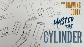 Master Your Elliptical Anatomy! (Drawing Fundamentals - Super Simple Exercise For Cylinders)