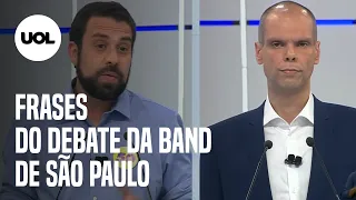 “Lockdown”, “obras eleitoreiras”, “o pior já passou”: frases do debate da Band em São Paulo