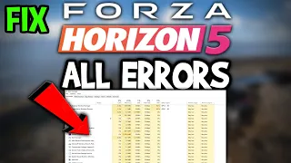 Forza Horizon 5 – How to Fix All Errors – Complete Tutorial