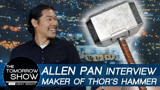 Interview with Allen Pan - REAL BURNING LIGHTSABER + Real Mjolnir / Thor's Hammer