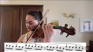 Watch Me Practise - Kreutzer Study No.11