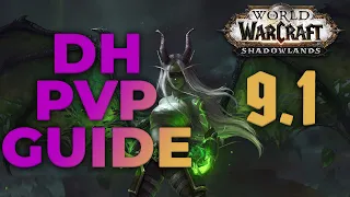 Охотник на Демонов Истребление ПвП Гайд World of Warcraft 9.1