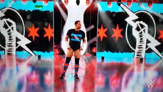 Cm punk dlc entrance in the new raw arena on wwe 2k24