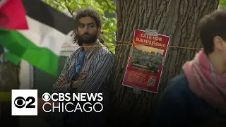 Tent encampment grows at DePaul; negotiations with protesters at UChicago halted