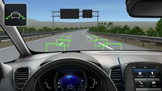 How lane assist works on Renault cars