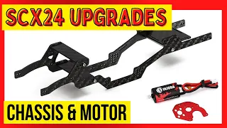 Axial SCX24 Injora LCG Chassis & 050 brushed motor upgrades