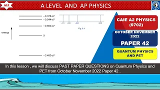 CAIE A Level Physics (9702) Paper 4-October November 2022 Paper 42 -O/N/2022/42-Part 03