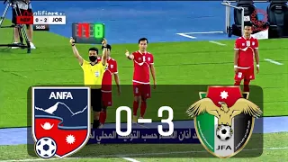 NEPAL 0-3 JORDAN | All Goals & HIGHLIGHTS | FIFA WORLD CUP & AFC ASIAN CUP JOINT QUALIFIERS