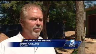 Camera captures clear image of man stealing lumber from home builder