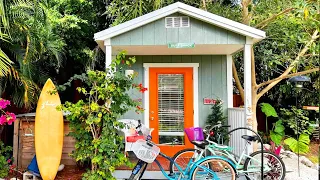 The Cutest Surf Shack 96 Sq Ft Tiny House is not only Adorable but also Sustainable