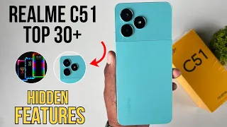 Realme C51 Top 30+++ Hidden Features | Realme C51 Tips & Tricks | Realme C51
