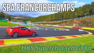 Spa Francorchamps Track Day - Afternoon Session  (HKS Supercharged GT86 Automatic)