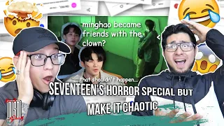 seventeen's horror special but make it chaotic | NSD REACTION