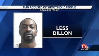 Bogalusa man arrested after shooting 10 people in front of store after parade