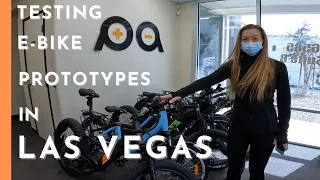 EUNORAU office tour in Las Vegas by Electrek!