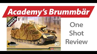 Review of the Academy Sturmpanzer IV Brummbär armor kit — New Product Rundown "One Shot"