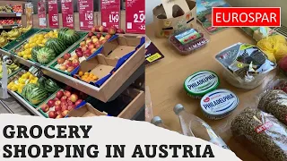 HOW TO SAVE MONEY ON GROCERIES IN AUSTRIA | EUROSPAR HAUL