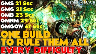 BROKEN BUILD - Gna on Every Difficulty [No Damage] - God of War Ragnarok