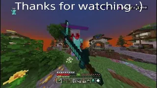 The fastest skywars game I've ever played