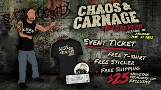 Chaos & Carnage Tour 2022 @ Reverb, PA | Exclusive Shirt Promo