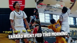 TAHAAD ALMOST BODIED HIS A** @10AM vs Chicago HS Team