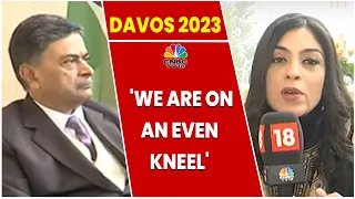 RK Singh Talks About India's Energy Transition & Green H2 Drive | Davos 2023 | CNBC-TV18