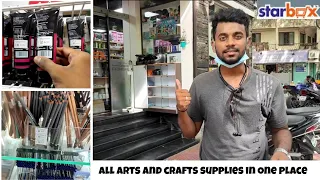 Best place to buy Arts and crafts supplies in Chennai | Star Box  Kilpauk | Sketch something