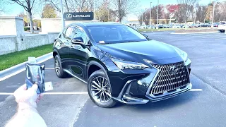 NEW Lexus NX350 Premium: Start Up, Test Drive, Walkaround, POV and Review