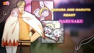 Sakura and Naruto react to Narusaku! | GC | Nrsk