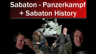 Sabaton - Panzerkampf + Sabaton History (Double Reaction)