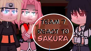 Past team 7 react SAKURA  {Gacha club NARUTO}