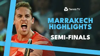 Carballes Baena Takes On Kotov; Berrettini Battles Navone | Marrakech 2024 Semi-Finals Highlights