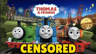 THOMAS THE TANK ENGINE & FRIENDS | Censored | Try Not To Laugh