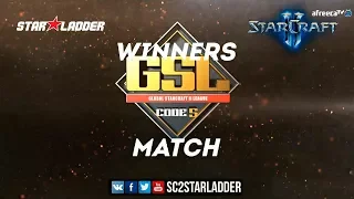 2018 GSL Season 1 Ro32 Group H Winners Match: herO (P) vs Keen (T)