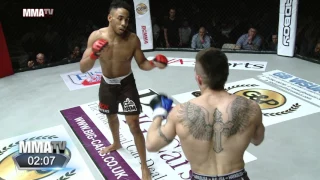 BCMMA 18: Joe Harding brutally knocked out while showboating vs Johan Sega