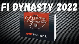 Topps F1 dynasty 2022 Unboxing